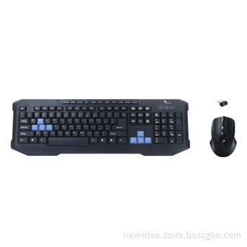 Wireless Keyboard and Mouse Combo, 2,410 to 2,470MHz Working Rate Range, 1.8 to 3.4V Working Voltage